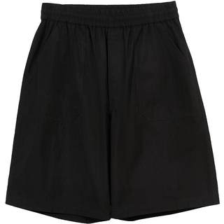 杰克琼斯夏季双侧插袋oversize过膝休闲裤子男士短裤男款男装