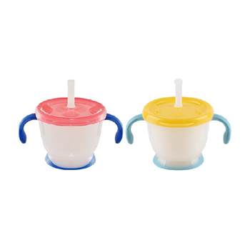 Richell baby straw training cup home baby learning cup ຈອກດື່ມເດັກນ້ອຍ 6 ເດືອນຂຶ້ນໄປ