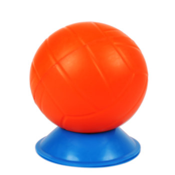 Football ball holder logo disc