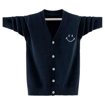 Pure cotton embroidered cardigan trendy and simple Pure cotton embroidered cardigan trendy and simple