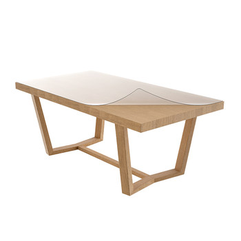 Soft glass pvc tablecloth waterproof no-wash transparent plastic Soft glass pvc tablecloth waterproof no-wash transparent plastic