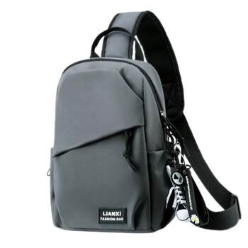Korean version of simple, lightweight and versatile crossbody bag casual
