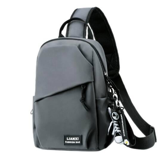 Korean version of simple, lightweight and versatile crossbody bag casual