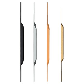 Modern and simple wardrobe door invisible handle