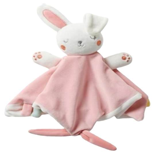 babygo安抚玩偶阿贝贝安抚巾婴儿可入口宝宝睡觉神器儿童手偶玩具