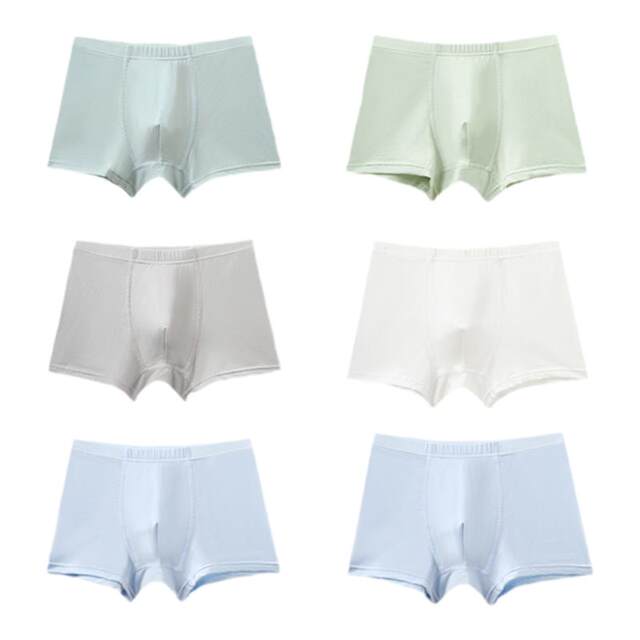 7A Antibacterial Boys Underwear Ice Silk Thin Style