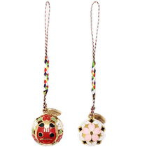 (Self-operated) Japans Sensoji temple water bell pendant bell guard cherry blossom mobile phone chain pendant wind chime