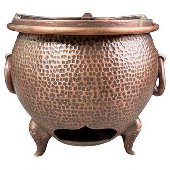 Copper fulai copper charcoal stove is extra thick and resistant to burning