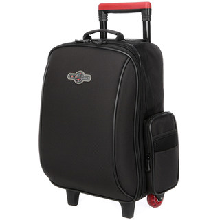 Unme large capacity waterproof multi-compartment trolley school bag