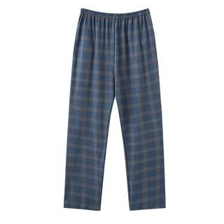 Palanduo pure cotton trousers men's plus size pajama pants spring and autumn