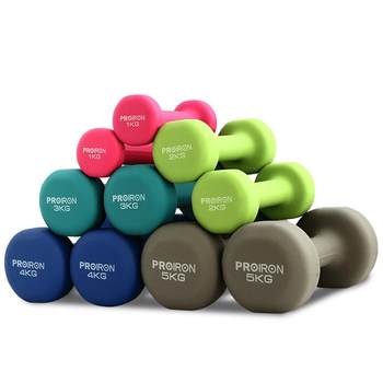 Plea aerobics impregnated pure iron dumbbells