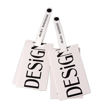 Customized clothing tags high-end clothing stores anti-tampering buckles price tags custom designs trendy brand womens clothing tags custom-made anti-tampering bags high-end Internet celebrity style certificates trademarks custom-made logos