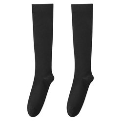 JKN pressure calf socks women in summer strong pressure showed lean legs JK socks black over -the -knee mid -high tube Korean version of stockings
