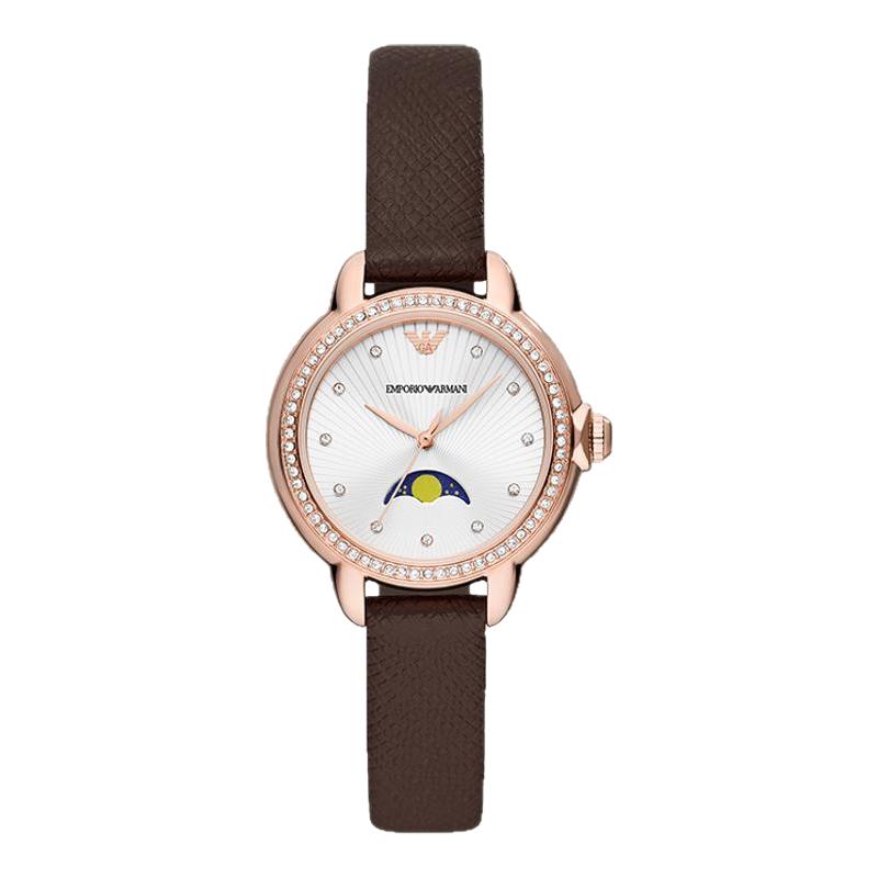 Armani hollow quartz women's simple