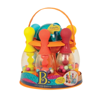 (Self-operated) Bile B Toys luminous bowling childrens sports toys parent-child indoor baby games and video games