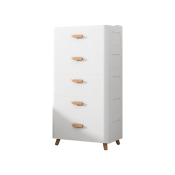 Thickened drawer storage cabinet living room cabinet multi-layer household japanese bedroom bedside table clip storage cabinet