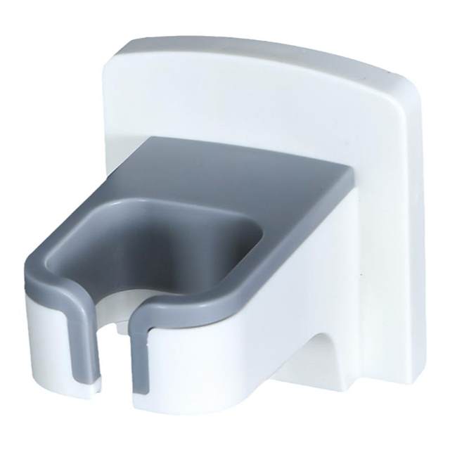 Hair dryer storage rack without hole punching bathroom wall rack