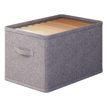 Cotton and linen storage box without any odor