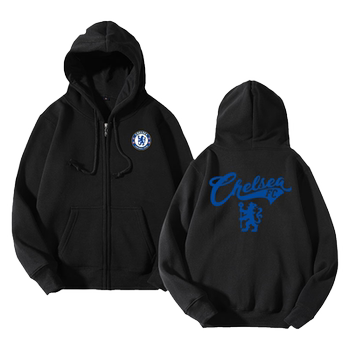 Team uniform jacket plus fleece cardigan sweater