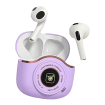 True wireless Bluetooth headset for high-looking ladies for boys and girls for sports and running for Apple Huawei and Android.