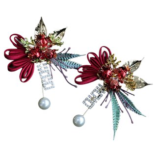 Много благословений, новый свадебный корсаж из граната в китайском стиле