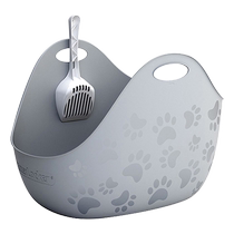 LitterLocker Canada Original Imported Cat Litter Basin Super Large Practical Splash Open Cat Toilet