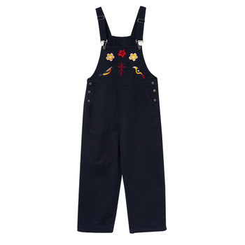 Masanon maternity denim overalls autumn and winter clothing