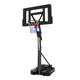Amphite movable lifting basketball stand with blue frame