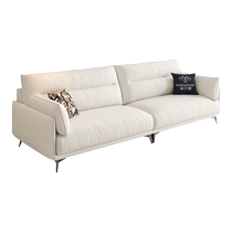 Pashaman fabric sofa modern simple small apartment living room cream style high back straight sofa cat scratch cloth