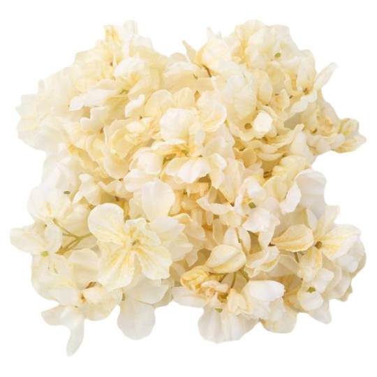 仿真焦边绣球花 绢花 diy手工材料 古风汉服头饰发饰假花婚庆装饰