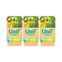Uniform Unif100 % vegetable compound pure fruit vegetable juice 0 fat 0 light break Pure Vegetable Juice 200ml * 3