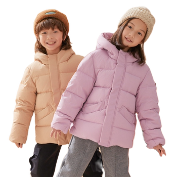 Moomoo children's clothing and casual down jackets for autumn and winter warmth