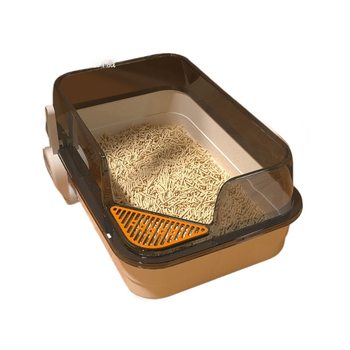 Extra large splash-proof cat litter box | thousands of people purchased more