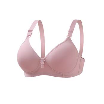 Middle-aged women's mother's underwear without rims breathable bra
