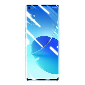 ເຫມາະສໍາລັບ opporeno6Pro ຮູບເງົາ tempered ໂທລະສັບມືຖື reno6 ຮູບເງົາໂຄ້ງເຕັມຫນ້າຈໍການຄຸ້ມຄອງ oppo ຮູບເງົາ Reno5por+ ຄວາມເປັນສ່ວນຕົວຮູບເງົາກາວ gel ເຕັມຮູບແບບ opop ຂອບເຕັມການປົກປັກຮັກສາຮູບເງົາອ່ອນ.