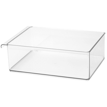 No-print good products MUJI PET containing box Refrigerator storage box Home finition multifunction