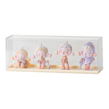 Figure blind box display box acrylic transparent dust rack