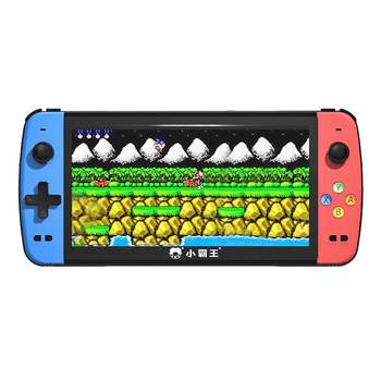 Xiaobawang Q900 game console handheld with TV new psp arcade classic large screen FC handheld Contra children's Tetris two-player game console Nintendo nostalgic old-fashioned portable