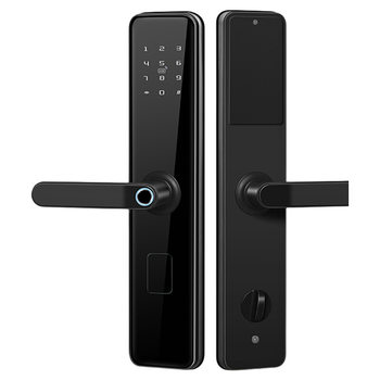 Fingerprint lock home anti-theft door bag installation