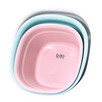 bdo1401 small basin washbasin household plastic square basin small wash butt private parts thickened underwear