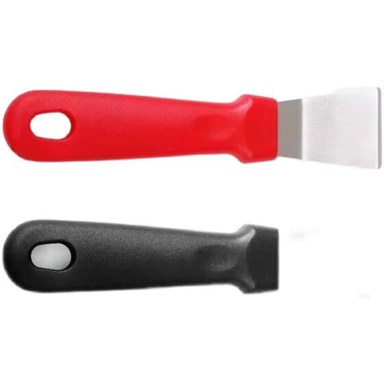 Range hood cleaning tool shovel to remove dirt, oil and defrost