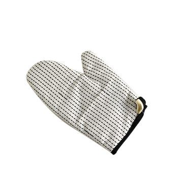 Pufang haokan cotton and linen baking single microwave glove