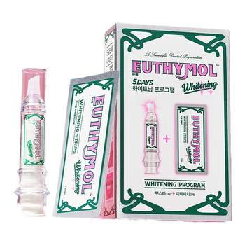 Booster + tooth strips 5-piece teeth whitening combination