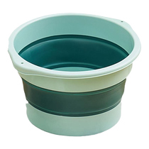Foldable foot bath bucket household portable foot bath plastic foot bath basin over calf foot basin massage bucket artifact