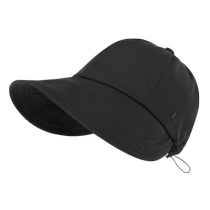 CACUSS ice silk sun hat womens summer hat outdoor sun hat anti-UV fisherman hat plain duck cap