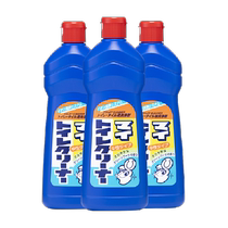 AWAS imported toilet cleaner toilet cleaning spirit powerful descaling stain removal decontamination yellowing and deodorization 500ml*3 bottles