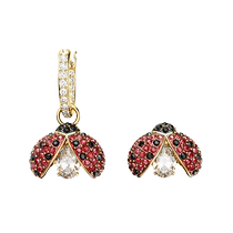 Swarovski Idyllia drop-shaped earrings ladybug-shaped earrings light luxury niche