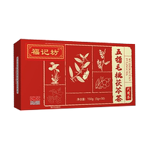 Five Fingers Gross Peach China Tea Red Bean Pearl Barley with Damp Tea Five Fingers Gross Peach Earth and Official Flagship Store 1637