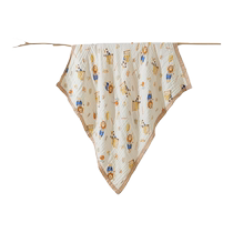 Jing Unicorn Gauze Bath Towels Pure Cotton Children Bath Towels Newborn Newborn Children Full Cotton Ultra Soft Absorbent Baby Towel