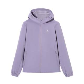 Camel hooded jacket for women's sports windbreaker